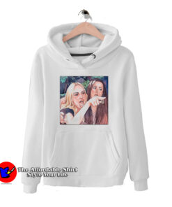 Woman Yelling at Cat Meme Funny Hoodie
