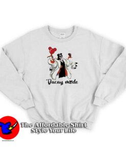 Yzma Vacay Mickey Hat And Balloon Disney Sweatshirt