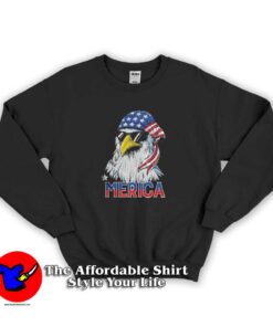 4th of July Eagle mullet Merica Sweatshirt