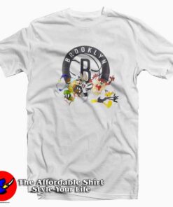 Brooklyn Nets x Looney Tunes Funny T Shirt