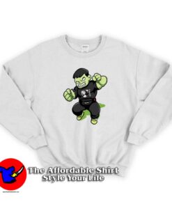 Chibi Supreme Hulk Mona Lisa Funny Sweatshirt