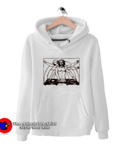 DJ Vitruvian Man Graphic Hoodie