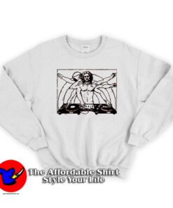 DJ Vitruvian Man Unisex Sweatshirt