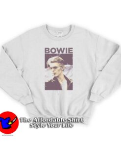 David Bowie Smoking Graphic Sweatshirt