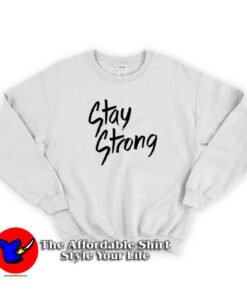 Demi Lovato Tatoo Stay Strong Graphic Sweatshirt