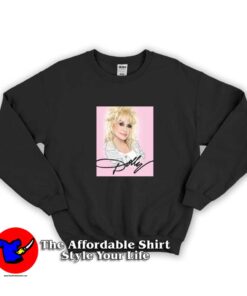 Dolly Parton Signature Pink Unisex Sweatshirt