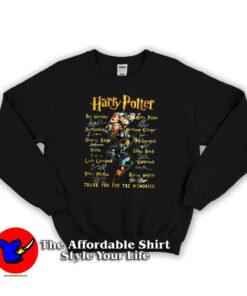 Harry Potter Thank You For The Memories Sweatshirt