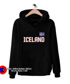 Icelandic Flag Nordic Island Football Hoodie