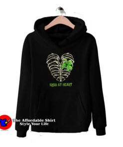 Irish at Heart St Patricks Day Funny Hoodie
