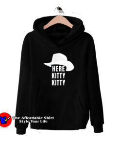Joe Exotic Tiger King Here Kitty Kitty Funny Hoodie