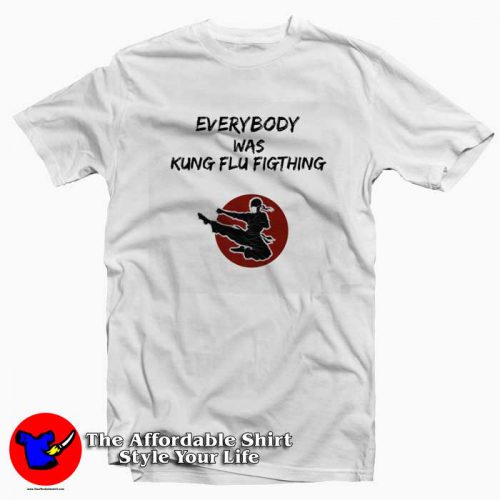 Kung Flu Fighters Tshirt 500x500 Kung Flu Fighters Graphic T Shirt Cheap