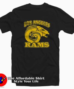LA Rams Retro Logo Graphic T-Shirt