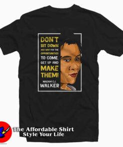 New Madam CJ Walker Graphic T Shirt
