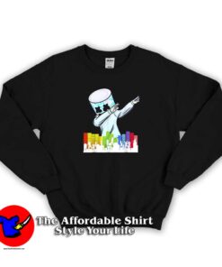 Marshmallow Dancing DJ Love Unisex Sweatshirt