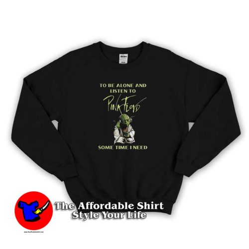 Master Yoda To Be Slone Listen To Pink Floyd Sweater 500x500 Master Yoda To Be Alone Listen To Pink Floyd Sweatshirt