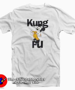 Mickey Mouse Kung Fu Drunkenness T Shirt