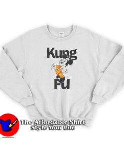 Mickey Mouse Kung Fu Drunkenness Sweatshirt