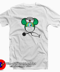 Mickey Nurse Face Mask George Washington T-Shirt