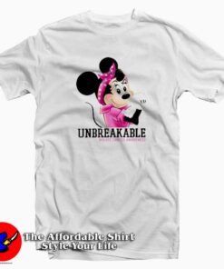 Mikey Unbreakable Breast Cancer Awareness T-Shirt