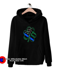 Official Thin Blue Line St Patrick’s Day Hoodie