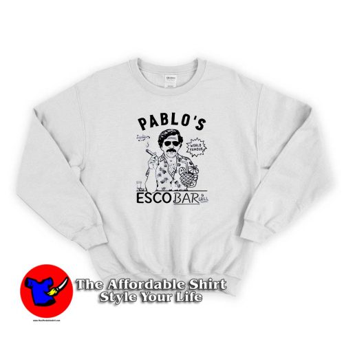 Pablo Escobar Grill Sweater 500x500 Pablo Escobar & Grill Unisex Sweatshirt Cheap