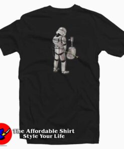 Funny Peeing Stormtrooper T Shirt