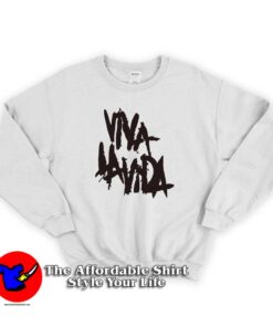Rock Coldplay Viva la vida Graphic Sweatshirt