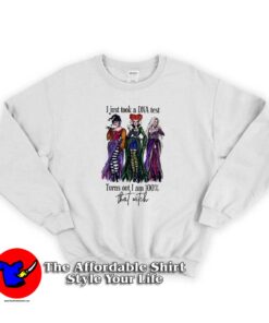 Sanderson Sisters I Just Took a DNA Sweatshirt