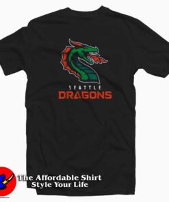 Seattle Dragons Football Graphic T-Shirt