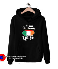 St Patrick’s Us Flag Irish Firefighter Hoodie