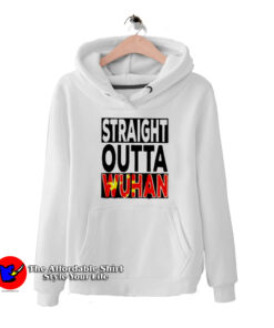 Straight Outta Wuhan Graphic Hoodie