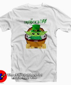 Yoda The Mandalorian St Patrick’s Day T-Shirt