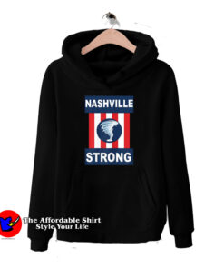 Ashvillestrong Nashville Tornado Graphic Hoodie