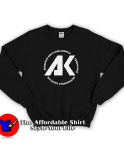 AK Motivational Circle Black and White Sweatshirt