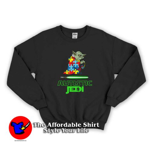 Autistic Jedi Awareness Autism Father Son Sweater new 500x500 Autistic Jedi Awareness Autism Father Son Sweatshirt Cheap