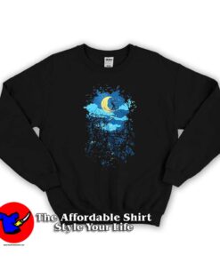 Banksy Full Moon Worker Graphic Sweatshirt