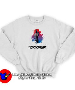 Black Knight Fortnite Game Graphic Sweatshirt