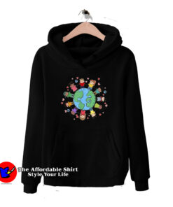 Children Around The World Save Earth Day Hoodie