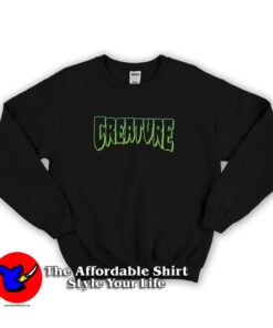 Creature Logo Outline Graphic Sweatshirt