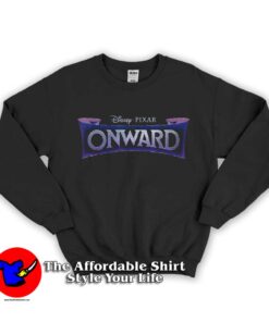 Disney PIXAR Onward Movie Logo Graphic Sweatshirt