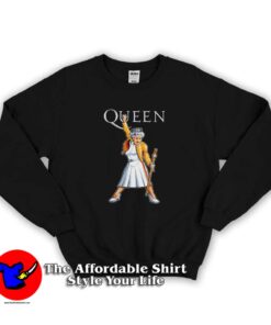 Elizabeth The Queen Parody Graphic Sweatshirt