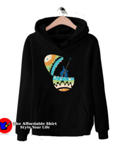 Funny Guitar Easter Bunny Egg Animals Hoodie