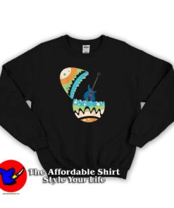 Funny Guitar Easter Bunny Egg Animals Sweatshirt