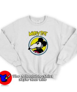 Funny Mickey Rat Graphic Sweatshirt