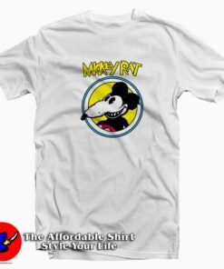 Funny Mickey Rat Graphic T-Shirt