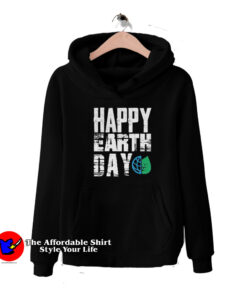 Happy Planet Earth Day Graphic Hoodie