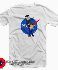 Little Rocketman Trump and Kim Jong Un T-Shirt