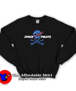 Nasa Sapce Pirate Graphic Sweatshirt
