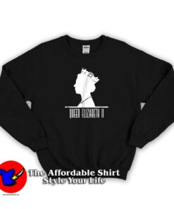 Queen Elizabeth II Graphic Sweatshirt