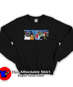 Rappers X Dragon Ball Z Graphic Sweatshirt